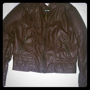 Xhilaration faux leather Jacket